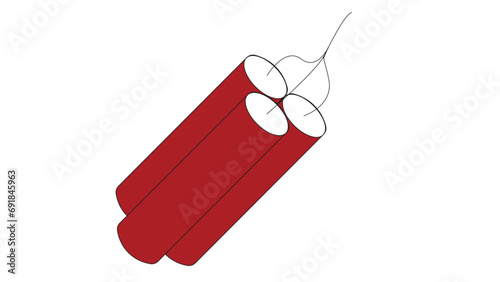 dynamite bomb dynamite vector icon