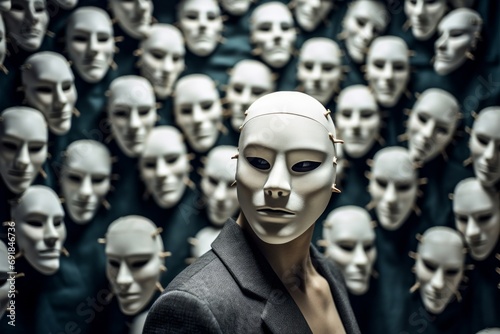 Mask Among Many Identity Concept