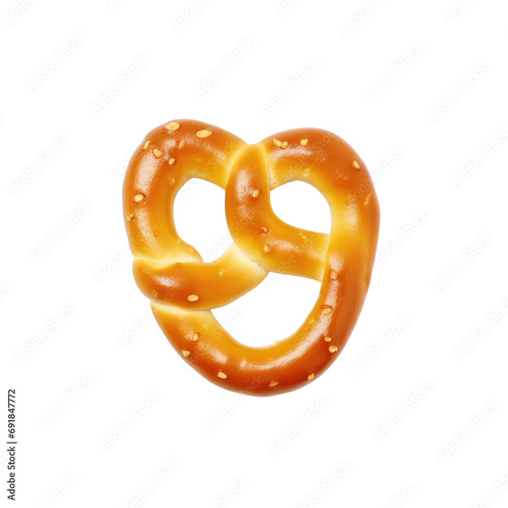 Pretzel isolate transparent white background Pretzel isolate transparent white background