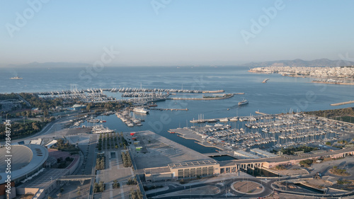 Maritime Grace at Kallithea Marina in Athens Greece