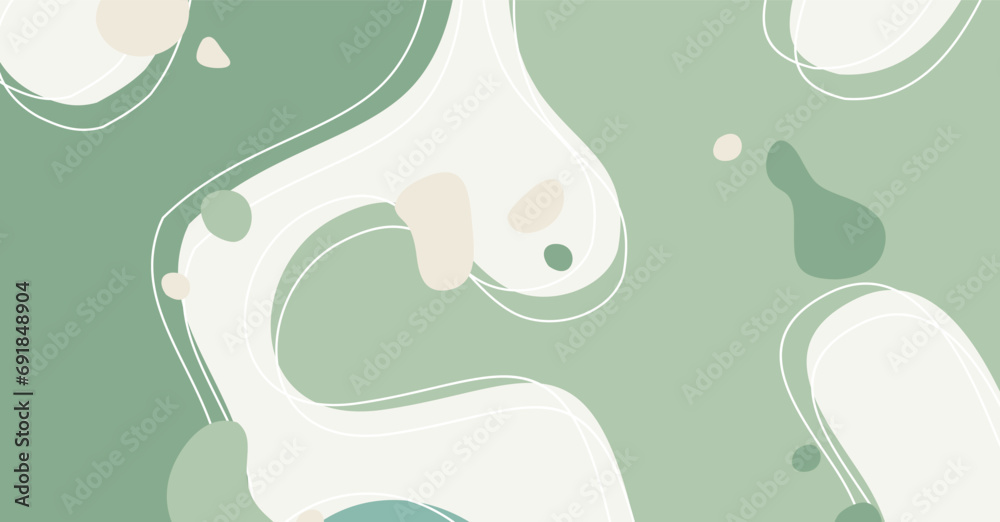 Abstract background various shapes and doodle objects pastel color Abstract background various shapes and doodle objects pastel color
