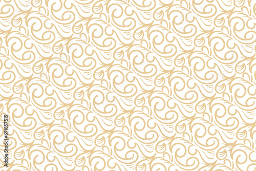 seamless pattern line design background
