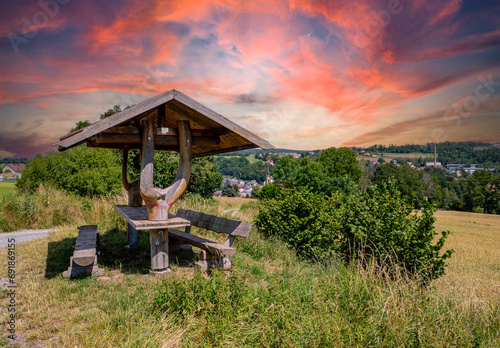 Time out in the Vogtland in Saxony photo