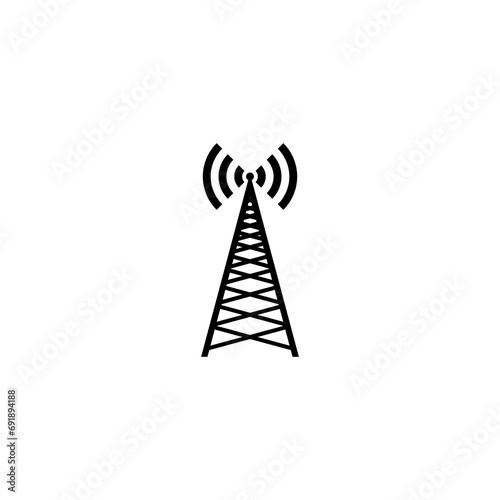 Antenna Logo App icon isolated on transparent background