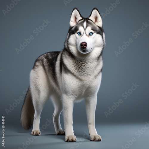 Siberian husky standing