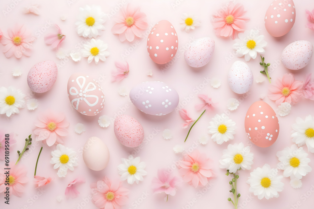 easter card, easter bunny with eggs, easter eggs and flowers, easter eggs in a basket, easter eggs and flowers on a white background, easter wall paper and background for social media easter card, easter bunny with eggs, easter eggs and flowers, easter eggs in a basket, easter eggs and flowers on a white background, easter wall paper and background for social media