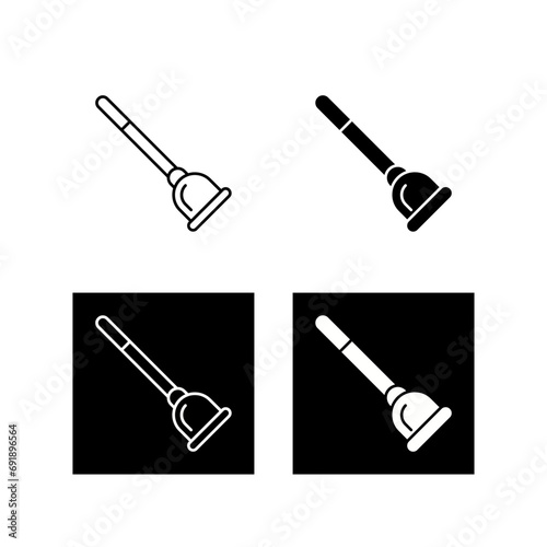 Plunger Vector Icon