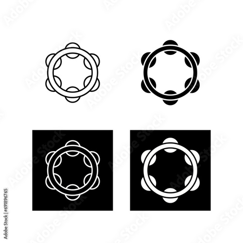 Tambourine Vector Icon