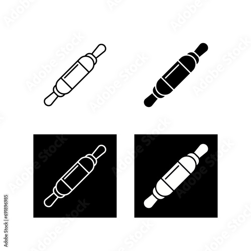 Rolling Pin Vector Icon