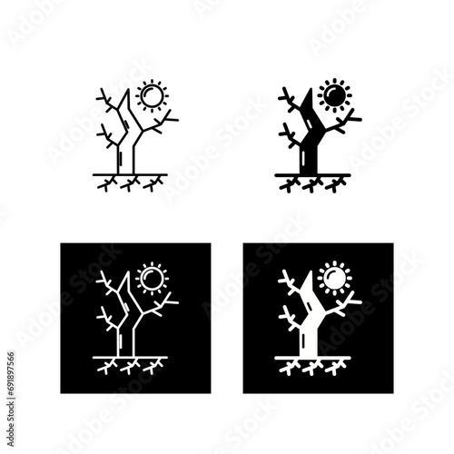 Drought Vector Icon