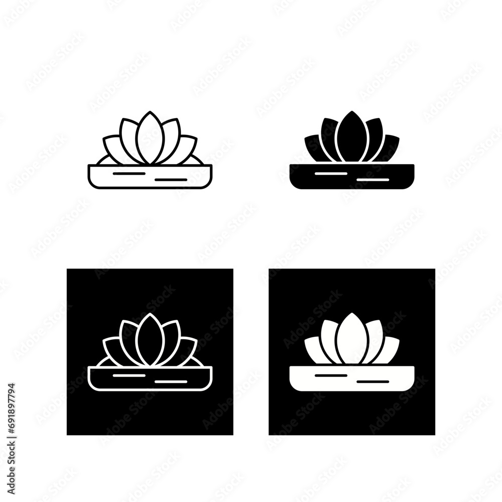 Lotus Vector Icon