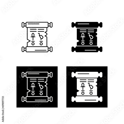 Papyrus Vector Icon