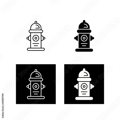 Fire Hydrant Vector Icon