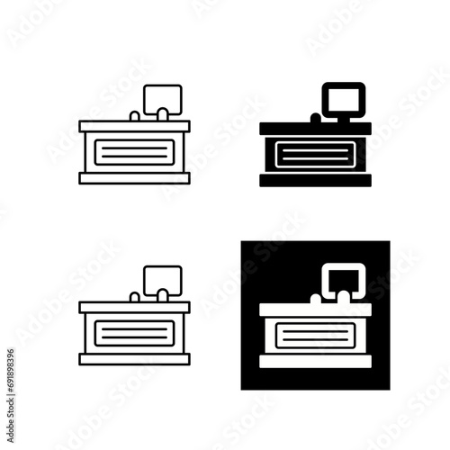 Reception Vector Icon