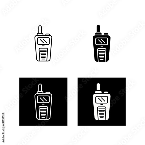 Walkie Talkie Vector Icon