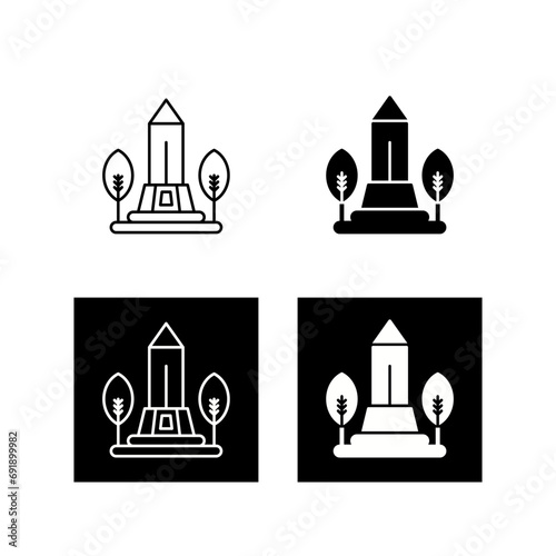Monument Vector Icon