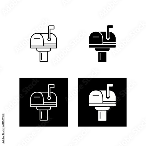 Mail Box Vector Icon