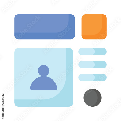 Take a look at this beautifully designed website wireframes, wireframing, layout, template icon