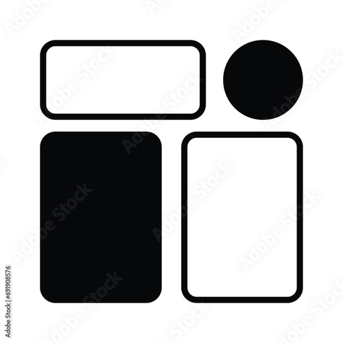 Take a look at this beautifully designed website wireframes, wireframing, layout, template icon