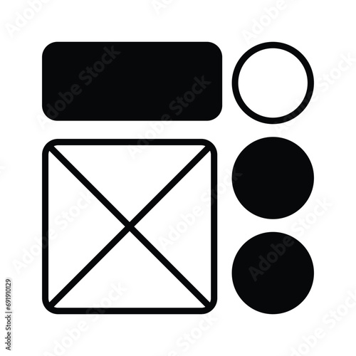 Take a look at this beautifully designed website wireframes, wireframing, layout, template icon