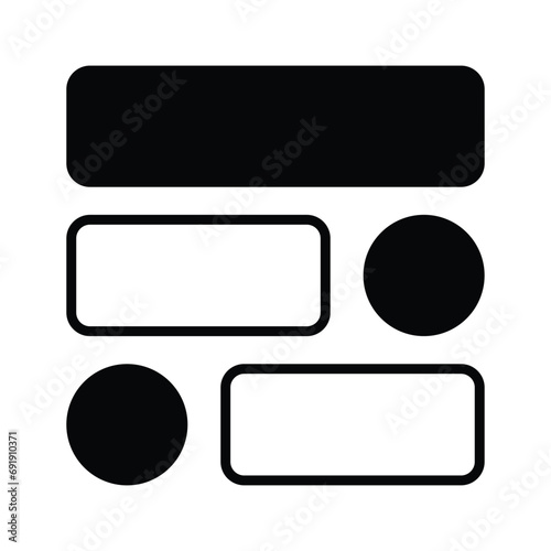 Take a look at this beautifully designed website wireframes, wireframing, layout, template icon