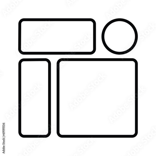 Take a look at this beautifully designed website wireframes, wireframing, layout, template icon