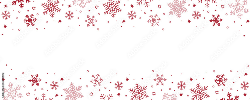 banner christmas card with snowflake border vector illustration EPS10 banner christmas card with snowflake border vector illustration EPS10