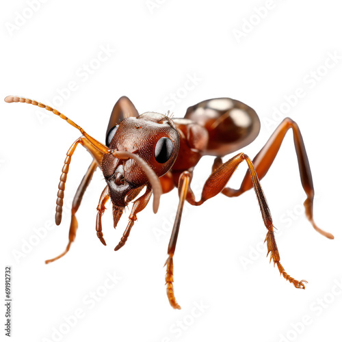 ant, isolated on transparent background. PNGs cutout