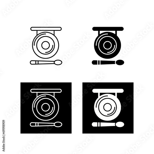 Gong Vector Icon