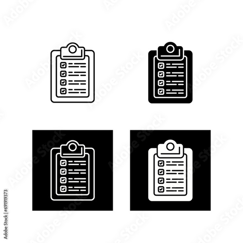 Checklist Vector Icon