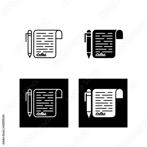 Agreement Vector Icon