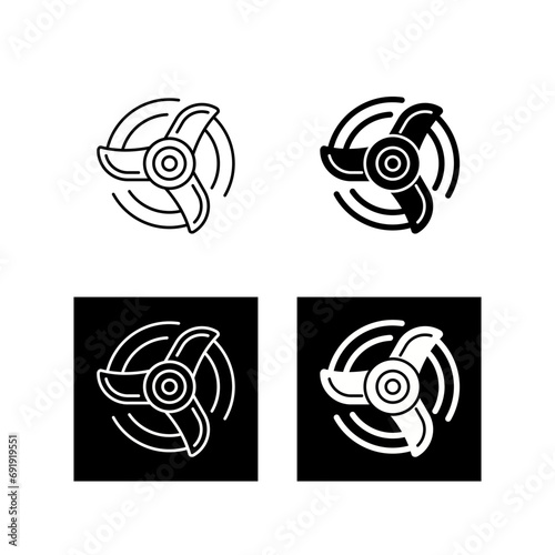 Propeller Vector Icon