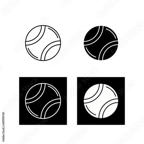 Ball Vector Icon photo