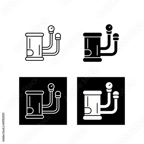 Sphygmomanometer Vector Icon