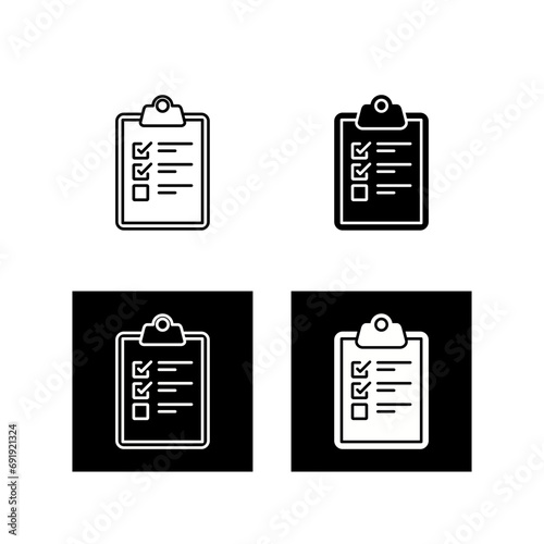 Checklist Vector Icon
