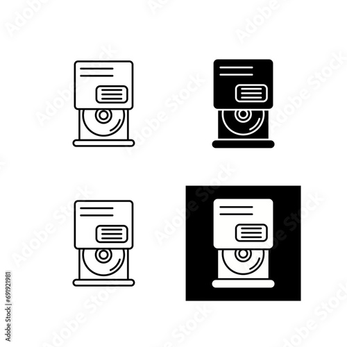 Cd Room Vector Icon