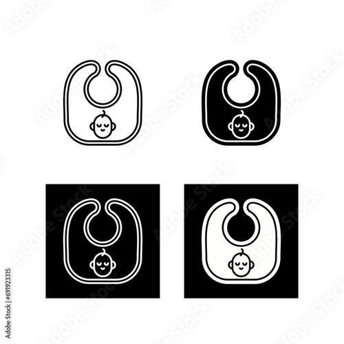 Bib Vector Icon