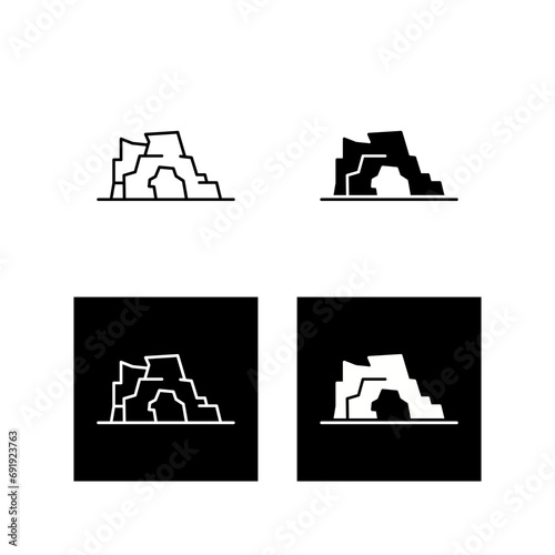 Cave Vector Icon