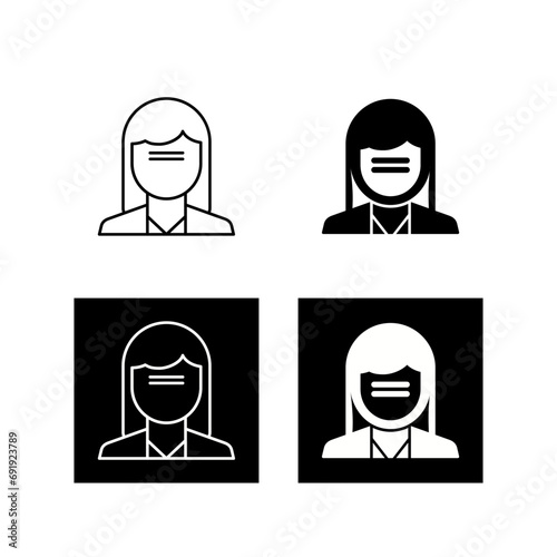 Forehead Vector Icon