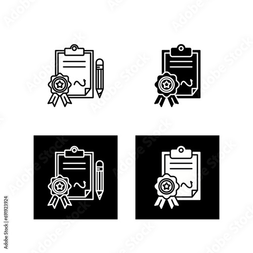 Contract Vector Icon