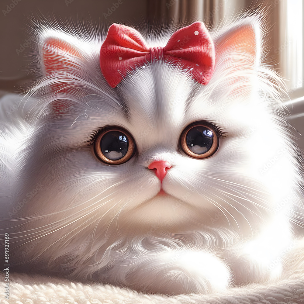 portrait of a cat