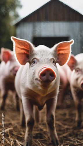 pig in farm © Patryk