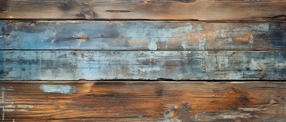 Worn Wood Texture with Patina Flat Lay Worn Wood Texture with Patina Flat Lay