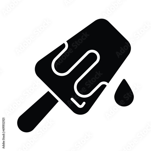 Ice cream cup in modern style, ready to use and download