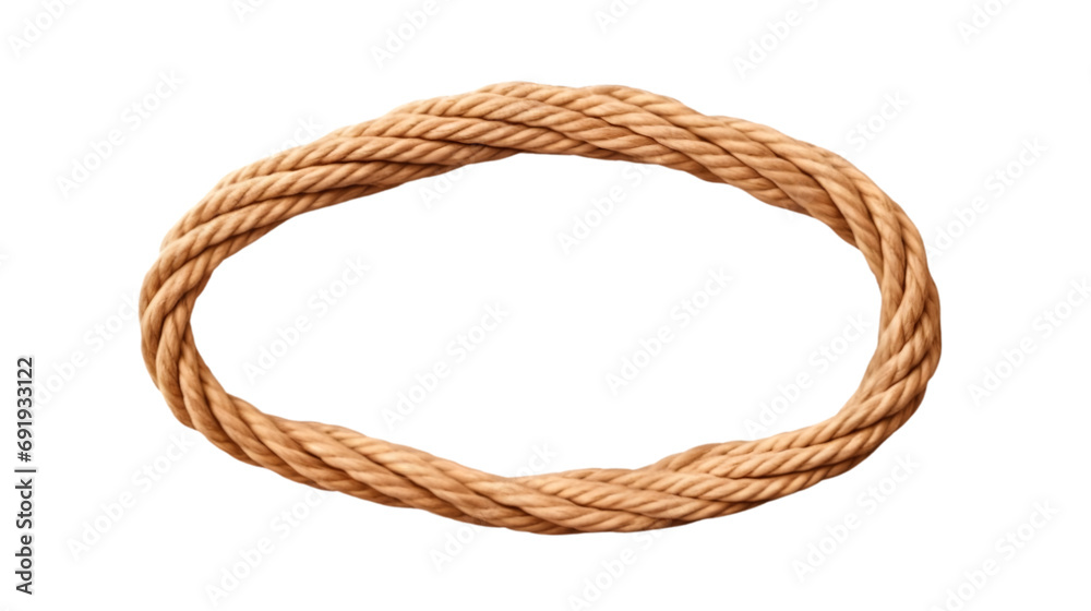 string rope cord cable line isolated on white background. Generative AI. string rope cord cable line isolated on white background. Generative AI.