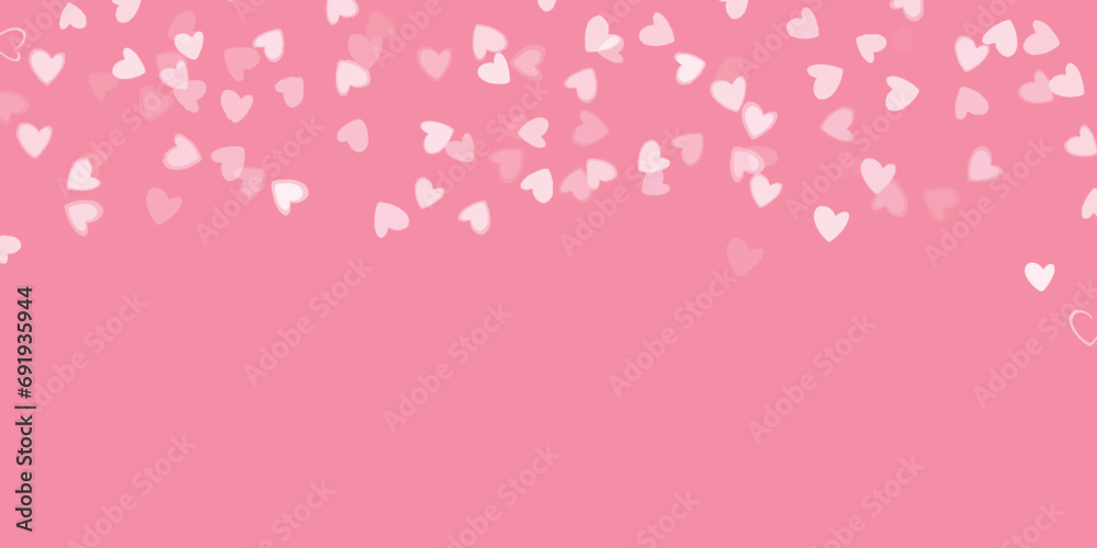 pink background with hearts pink background with hearts