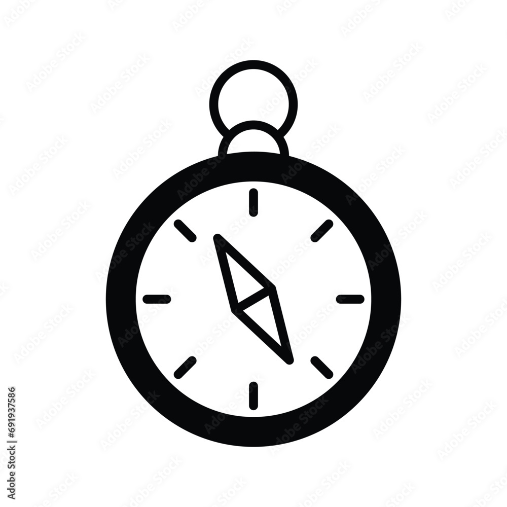 An amazing vector design of compass in modern style, navigation tool icon An amazing vector design of compass in modern style, navigation tool icon