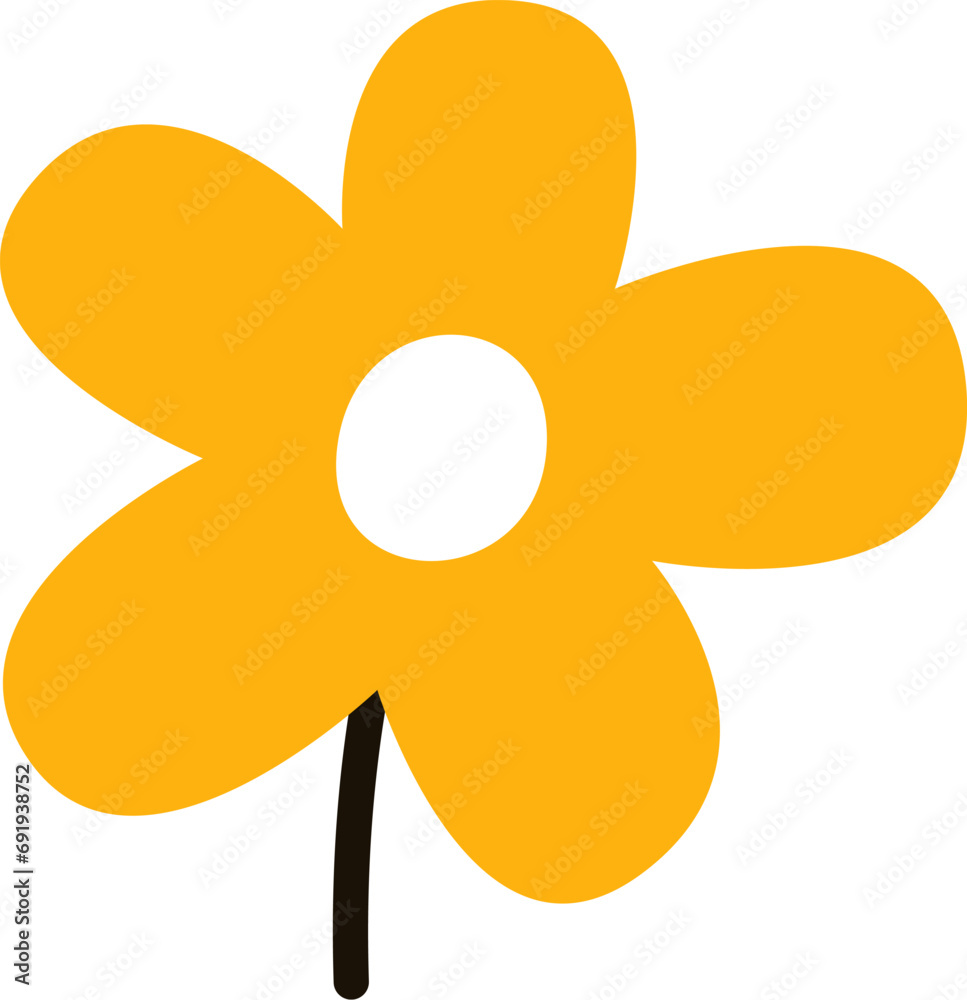 Flower On Stem Flower On Stem