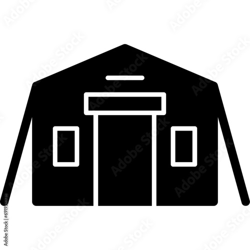 Military tent Icon