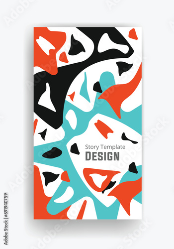 Abstract geometric modern banner template design, background design vector